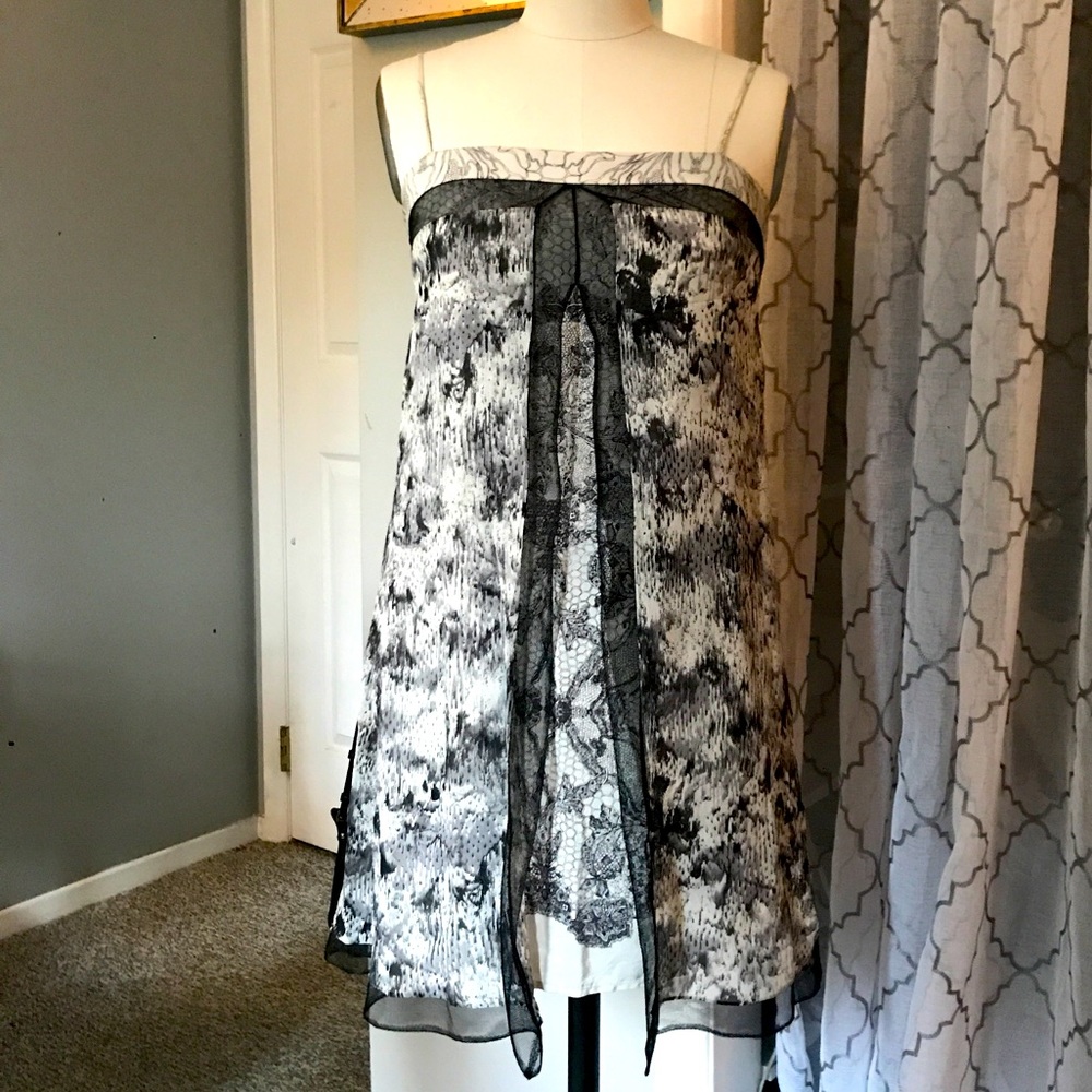 Bcbg a line cocktail dress